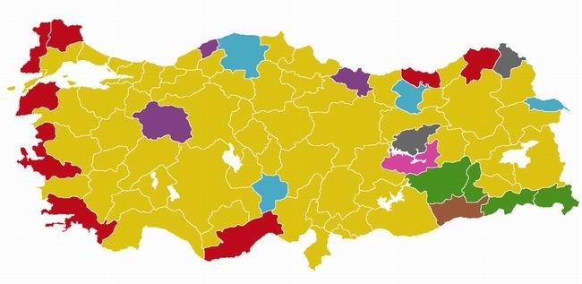 Yerel seçim sonuçları 2004